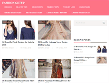 Tablet Screenshot of fashiongetup.com